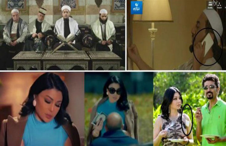 تواصل الأخطاء المضحكة في مسلسلات رمضان