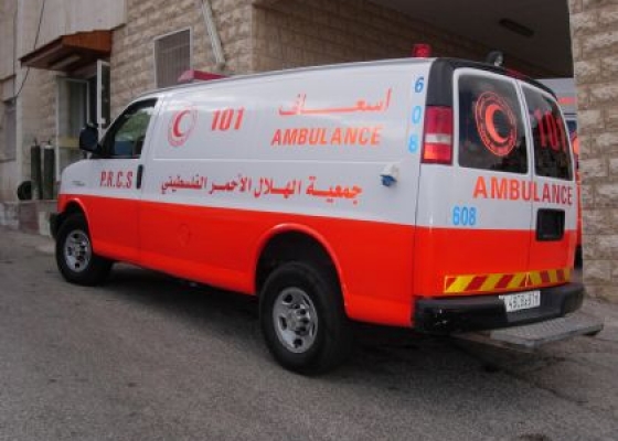 إصابة فتى برصاص الاحتلال جنوب شرق غزة سيارة إسعاف