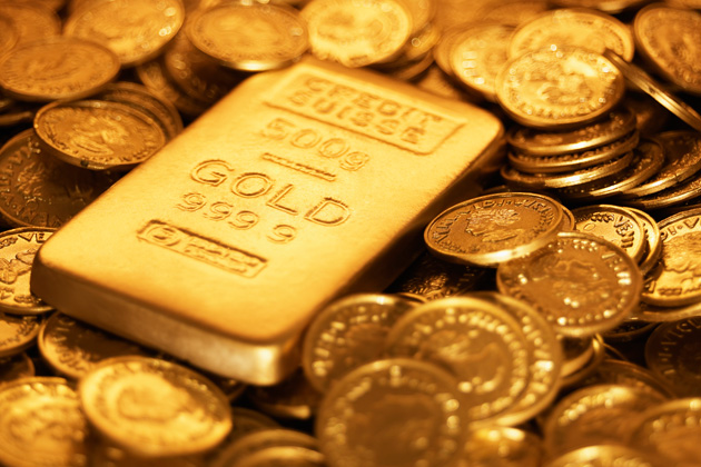 الذهب يقترب من أدنى مستوى منذ 6 سنوات الذهب