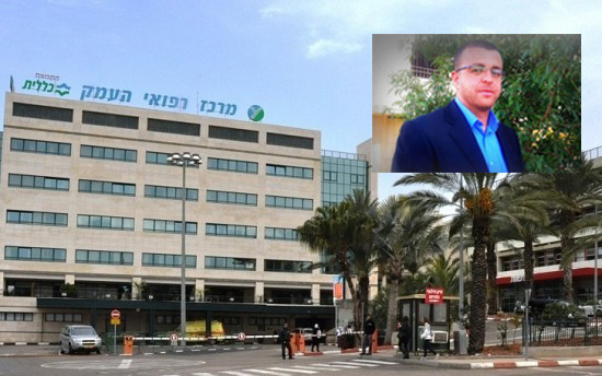 استنفار أطباء "العفولة" لظهور علامات جلّطة على الأسير القيق العفولة