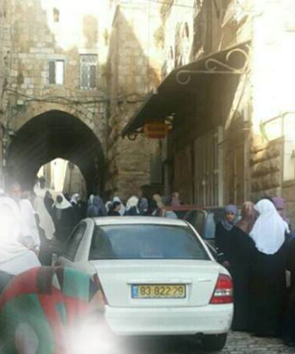 الاحتلال يمنع النساء من دخول المسجد الأقصى القدس