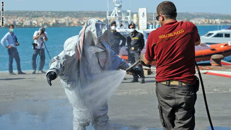 إيطاليا: فقدان أكثر من 200 مهاجر بعد غرق سفينتهم في المتوسط