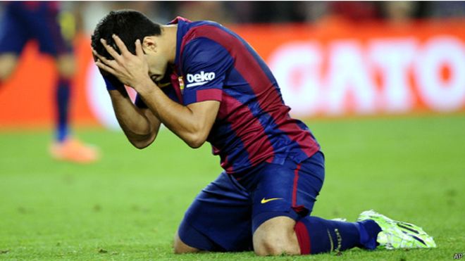 برشلونة قد يخسر لقب الليغا برشلونة