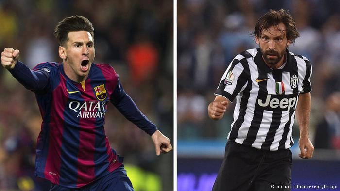 لقاء "ناري" بين برشلونة ويوفنتوس في برلين برشلونة ويوفنتوس