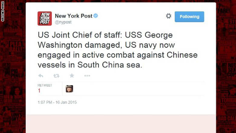 وسائل إعلام أمريكية تعلن اندلاع "الحرب العالمية الثالثة" بعد تعرضها لهجوم قراصنة