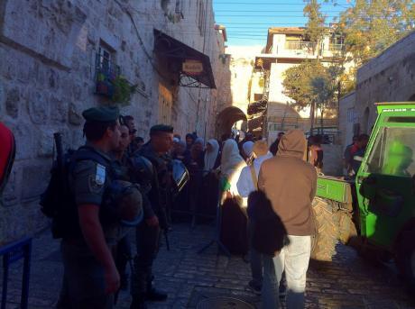 توتر في القدس القديمة بسبب محاولة استيلاء المستوطنين على منزل القدس