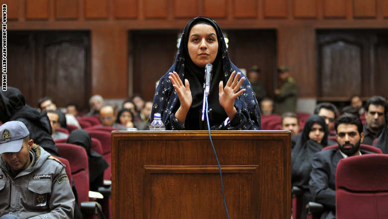 حملة سعودية للرد على إيران بـ"ريحانة جباري"