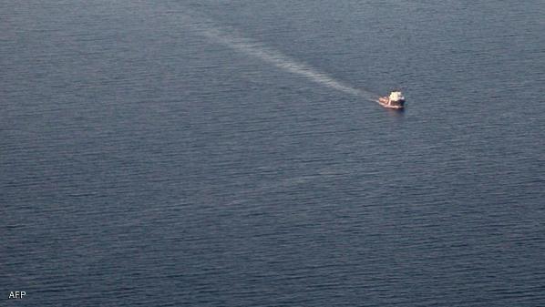 السفينة المحملة بالكيماوي السوري تبحر الى مواقع تدميرها سفينة كيماوي