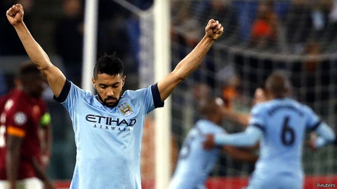 مانشستر سيتي يفوز على روما ويتأهل لدور الـ16 بدوري أبطال أوروبا