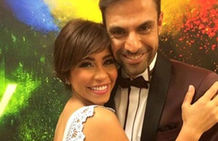 رد فعل زوجة أمير طعيمة على صورته في حضن شيرين