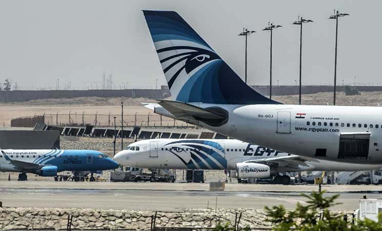 البحث عن الطائرة المصرية المفقودة يدخل يومه الثاني