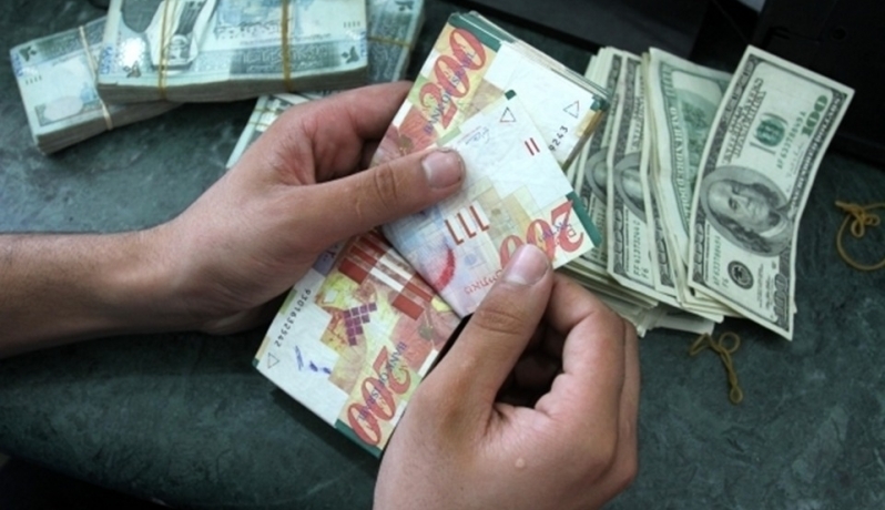 انخفاض أسعار صرف العملات مقابل الشيقل عملات
