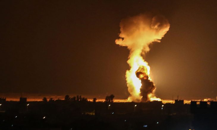 قتيلان و7جرحى في عدوان إسرائيلي على حمص السورية