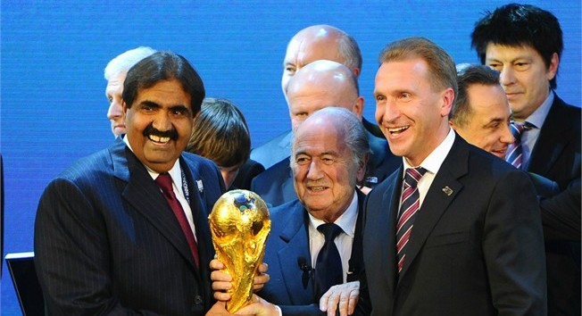 قطر مهددة بفقدان تنظيم المونديال قطر