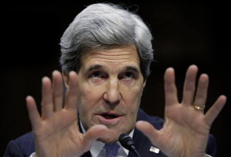 كيري يدعو إلى استئناف المفاوضات خلال مؤتمر "إعمار غزة" جون كيري