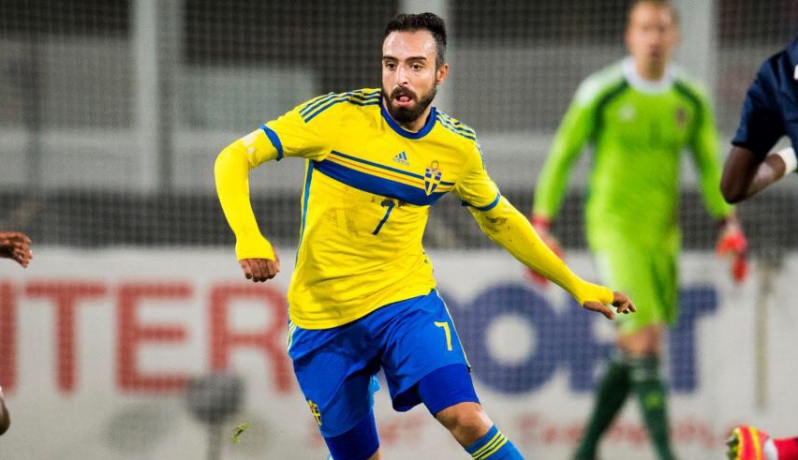 انضمام لاعب فلسطيني لمنتخب السويد لاعب