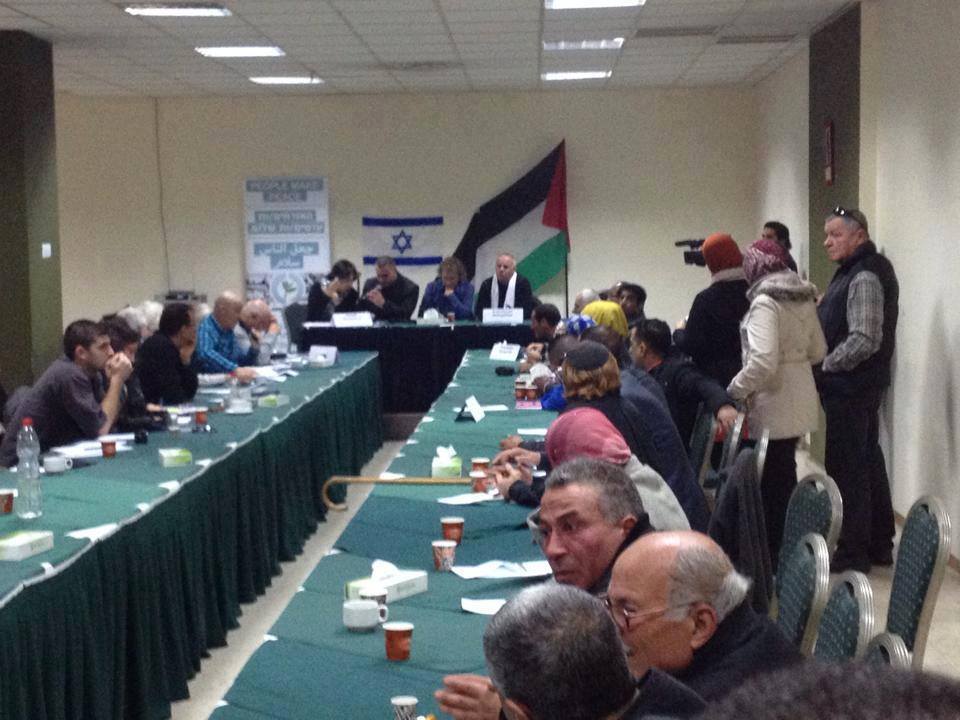 فلسطينيون في مؤتمر تطبيعي بتل أبيب اليوم مؤتمر تطبيعي