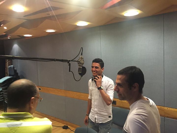 بالصور: محمد عساف يسجل فيديو كليب أغنية "أيوه حغني" محمد عساف