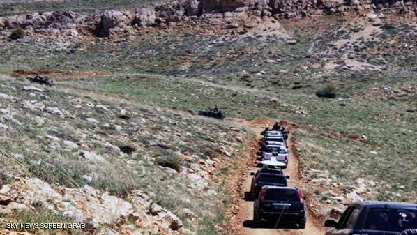 مسلحون يهاجمون مواقع حزب الله بجرود بعلبك