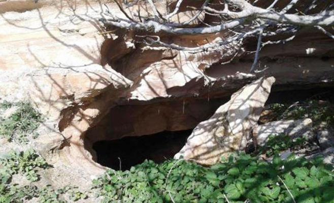 العثور على رفات جثة داخل مغارة في جنين رفاة جثة