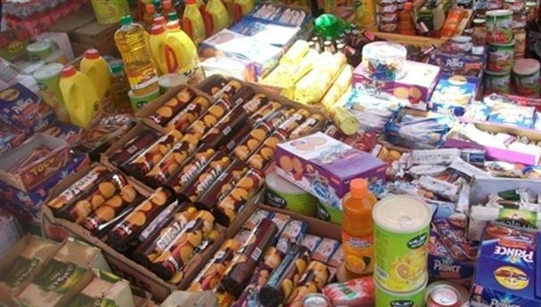 ضبط 50طن من منتجات الاحتلال في شباط منتجات الاحتلال