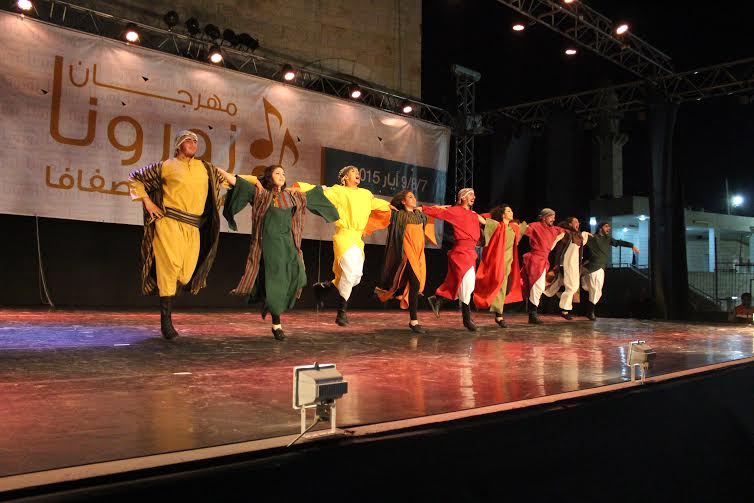 اختتام مهرجان زورونا في بيت صفافا مهرجان زورونا