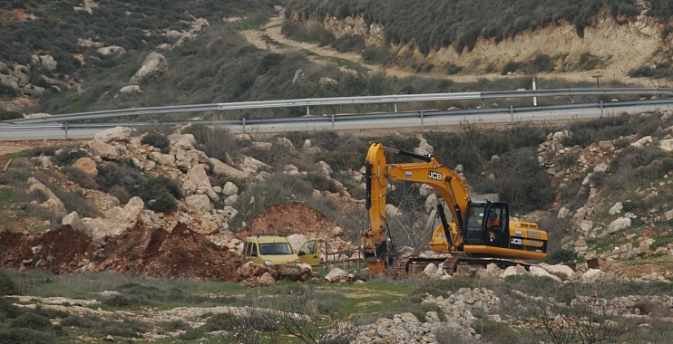 هدم غرفة زراعية غرب بيت لحم الاحتلال