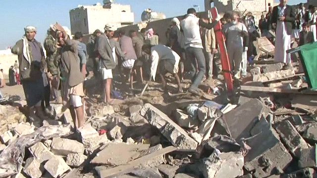 مقتل 10 أطفال في غارة شمال اليمن غارة شمال اليمن