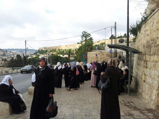 الآلاف من فلسطيني الداخل يتوجهون للاقصى في يوم النفير النفير