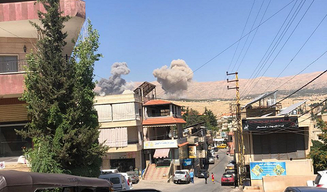 لبنان: أكثر من 20 شهيدا ومصابا معظمهم سوريّون بغارات إسرائيلية على البقاع وبعلبك