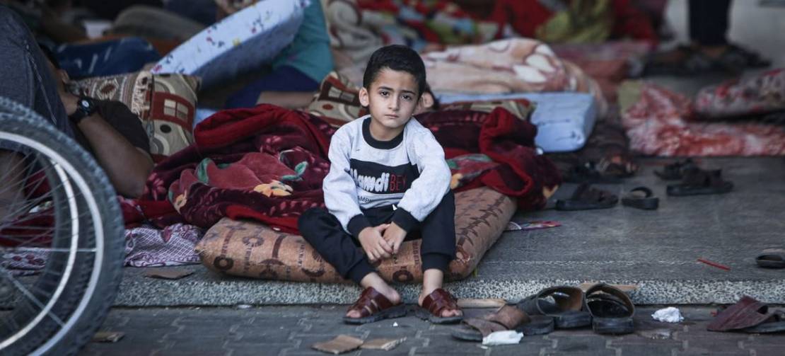 موجة شديدة من الإنفلونزا تصيب الأطفال في غزة