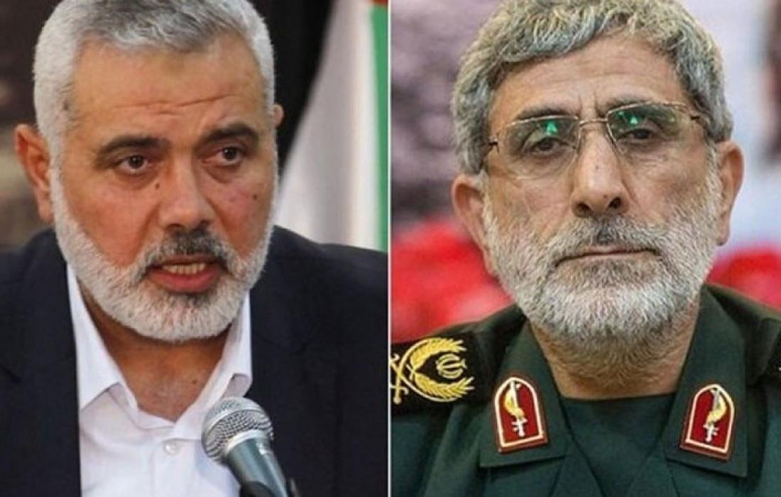 هنية: إيران ركن مستقر وموثوق لمحور المقاومة