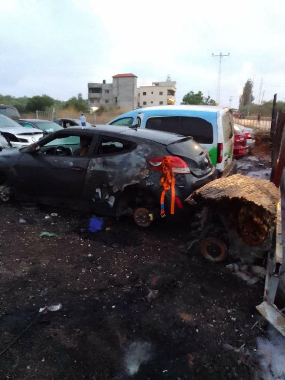 34 إصابة وتخريب 140 مركبة بهجمات للمستوطنين في نابلس