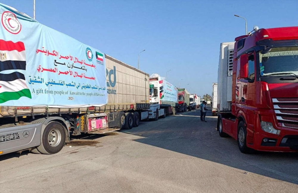 أمريكا: العمل لا يزال جاريا لوضع تفاصيل اتفاق مساعدات غزة