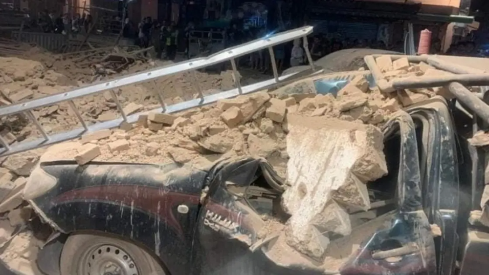 مقتل 296 وإصابة 153آخرين بزلزال ضخم في المغرب