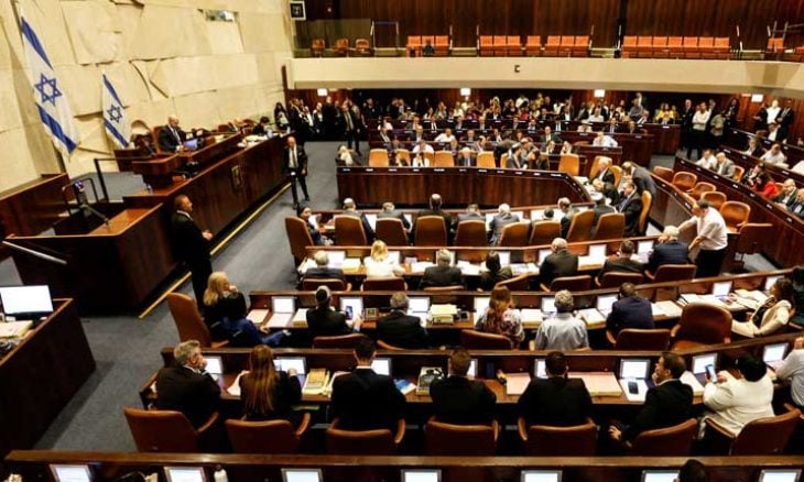 63 عضو كنيست: لا نريد دولة فلسطينية