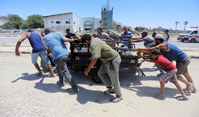 الحرب على غزة: رشقة صاروخية على "الغلاف" وإصابة 7 جنود إسرائيليين جنوبيّ القطاع