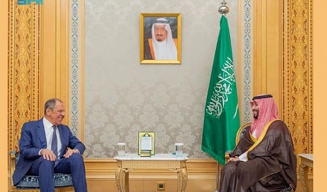 بن سلمان يبحث مع لافروف في الرياض مستجدّات الأوضاع الإقليميّة والدوليّة