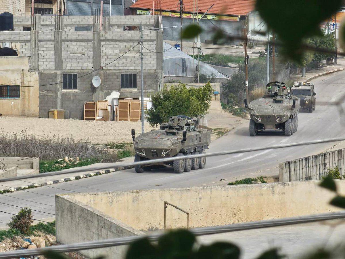بعد عبوة طوباس.. ناقلات "إيتان" الإسرائيليّة المدرعة في الضفة لأوّل مرة