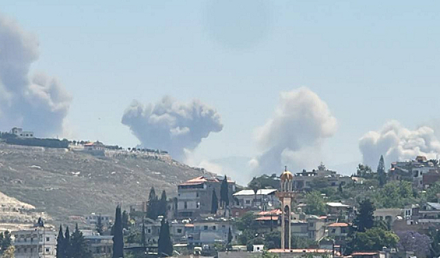غارات إسرائيلية تستهدف محيط النبطية جنوبي لبنان