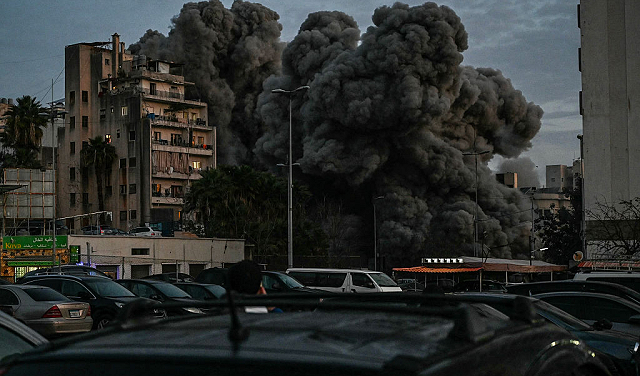 إسرائيل تغير على الضاحية وتعلن إصابات بصفوف قواتها جنوبي لبنان