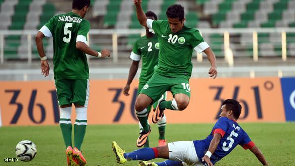 السعودية إلى ثُمن النهائي في آسياد 2014 السعودية