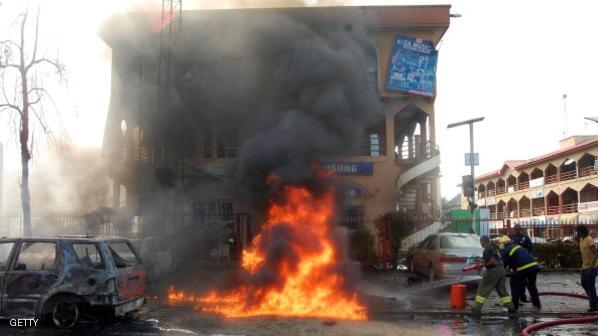 انتحارية تقتل وتجرح العشرات في نيجيريا صورة توضيحية