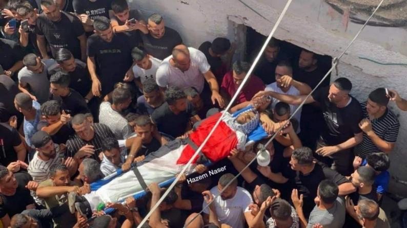 تشييع جثمان الشهيد يونس التايه في طوباس