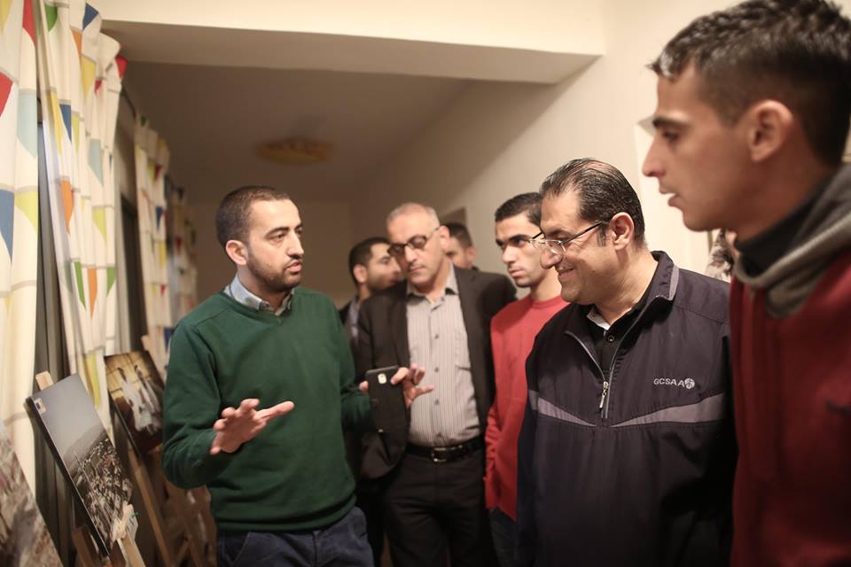افتتاح فعاليات اليوم المفتوح "الحياة اليومية في مناطق ج" في معهد الإعلام العصري التابع لجامعة القدس فادي العاروري