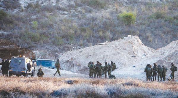 اسرائيل تبدأ الحفر بحثاً عن أنفاق حزب الله حزب الله