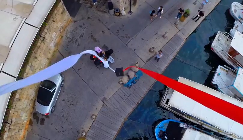 بالفيديو..طلب يد حبيبته مستخدماً طائرة بدون طيار! طائرة بدون طيار