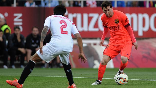 اشبيلية يجبر برشلونة على التعادل