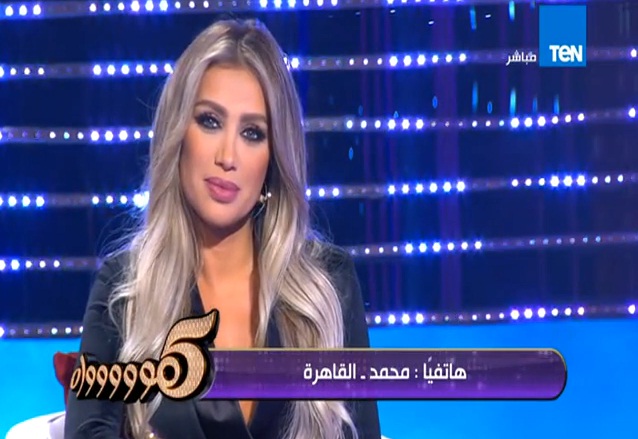بالفيديو.. شاب يغازل مايا دياب على الهواء بجرأة مايا دياب