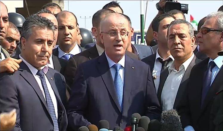 الحمد الله في زيارة لغزة الأربعاء يوم الأربعاء